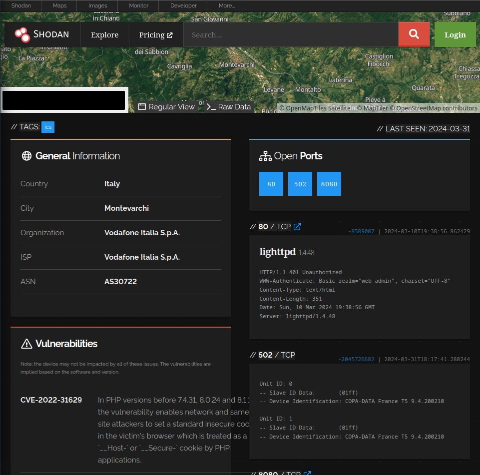 Shodan demo