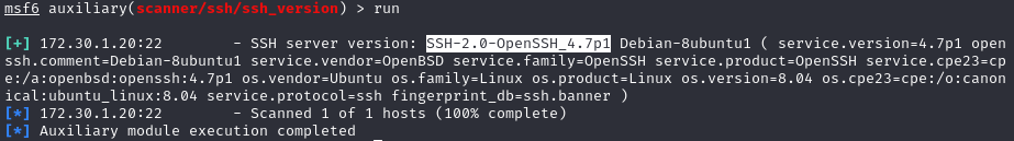 ssh-version-msf-scan