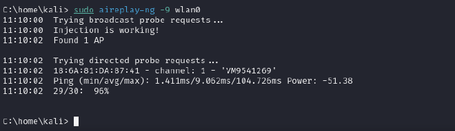 packet-injection-testing