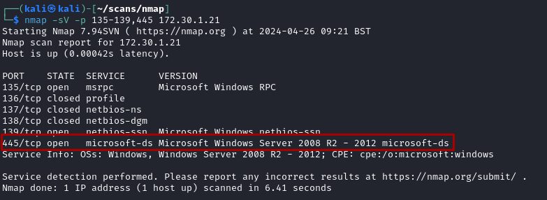 smb-nmap-scan