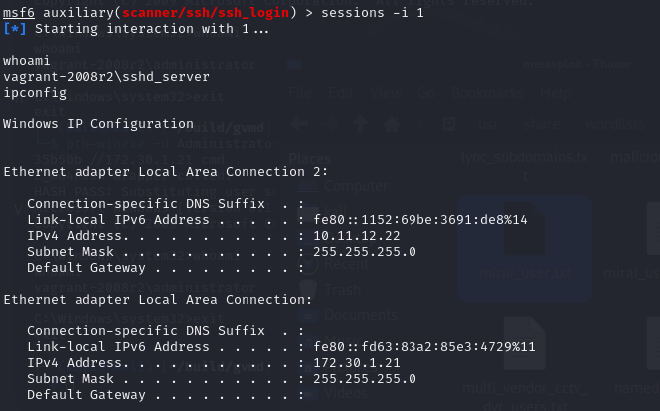 SSH-Sessions
