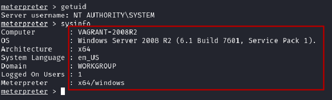 Meterpreter-UID