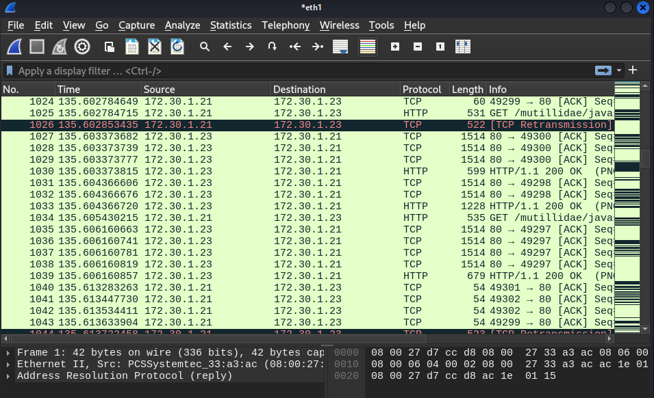 Wireshark-new-packets-lookup