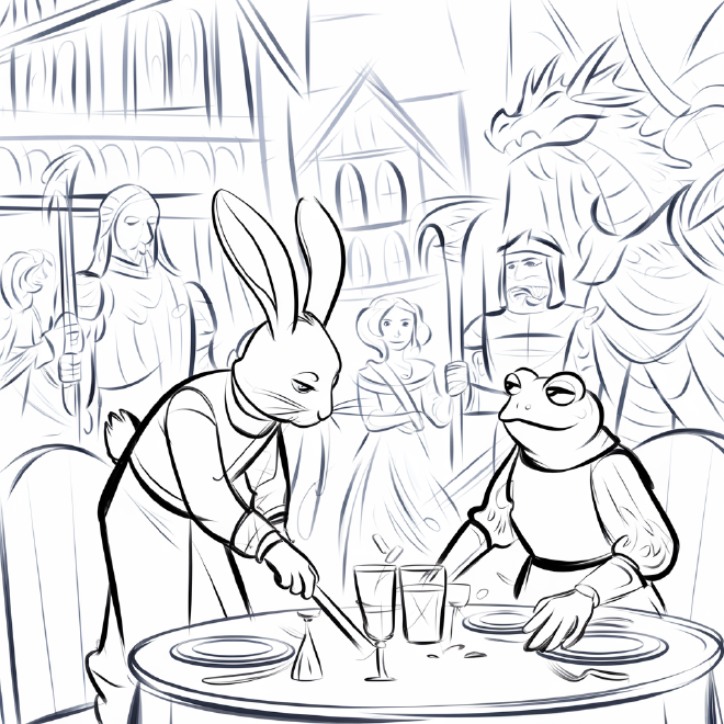Rabbit &amp; Frog